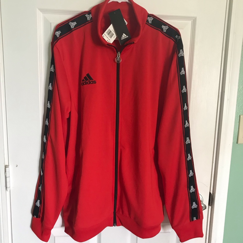 Adidas Red Jacket Brand New with Tags